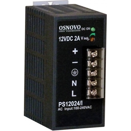 Блок питания Osnovo PS-12024/I
Блок питания Osnovo PS-12024/I