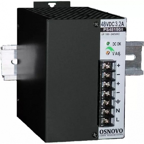 Блок питания AC/DC Osnovo PS-48150/I 45В 53В 150Вт
Блок питания AC/DC Osnovo PS-48150/I 45В 53В 150Вт