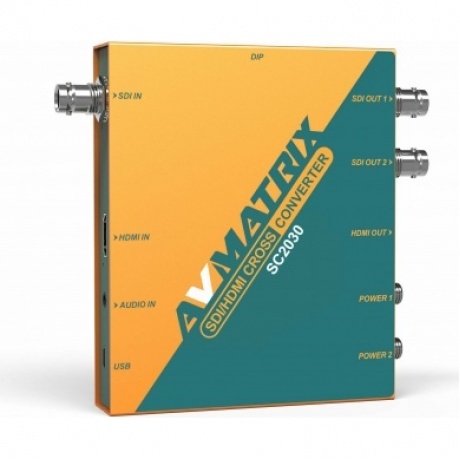 Конвертер AVMATRIX SC2030 UpDownCross 3G-SDI/HDMI
Конвертер AVMATRIX SC2030 UpDownCross 3G-SDI/HDMI