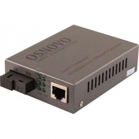 Конвертер Osnovo OMC-100-11S5a
Конвертер Osnovo OMC-100-11S5a