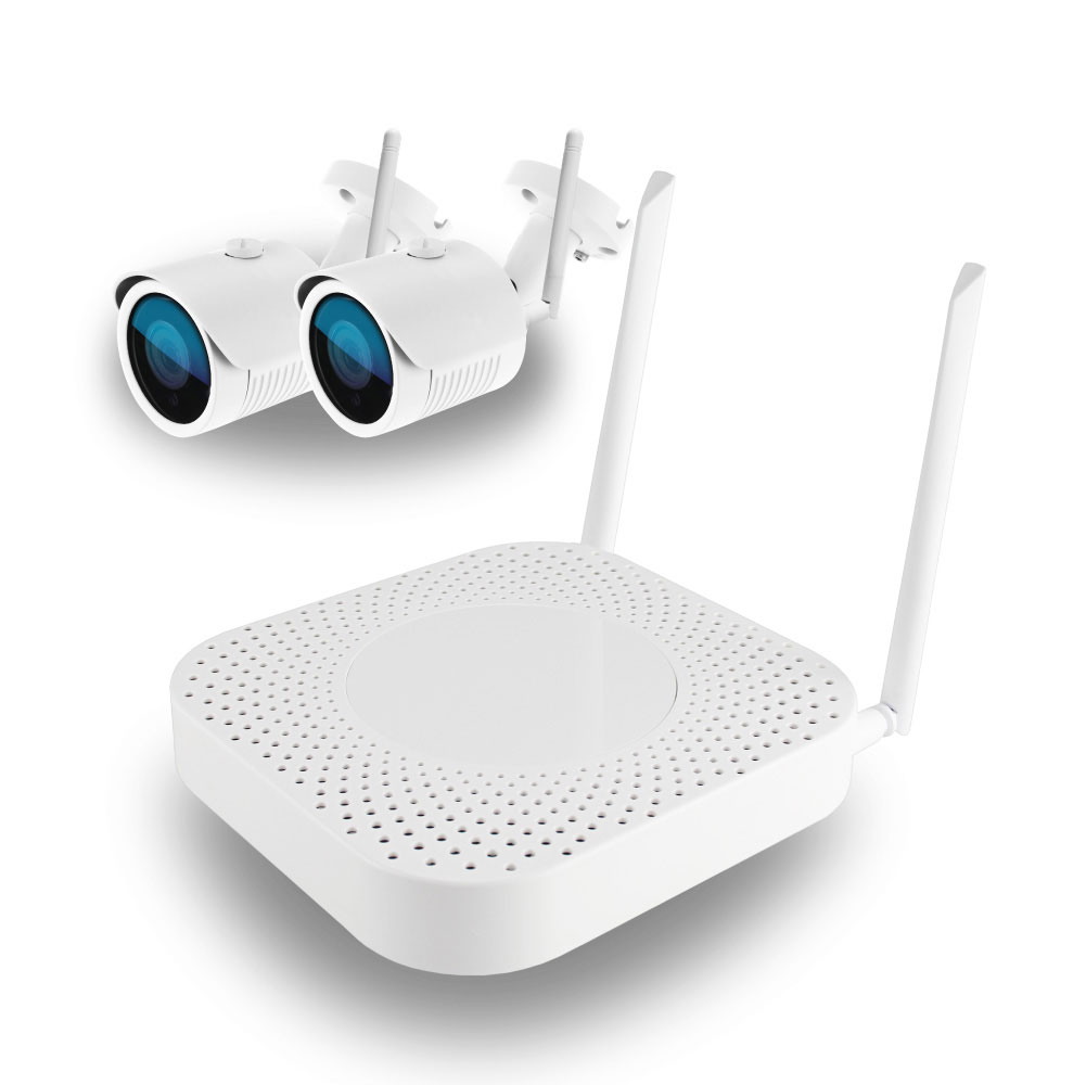 Комплект видеонаблюдения Ginzzu HK-420W, Белый
Комплект видеонаблюдения Ginzzu HK-420W, Белый