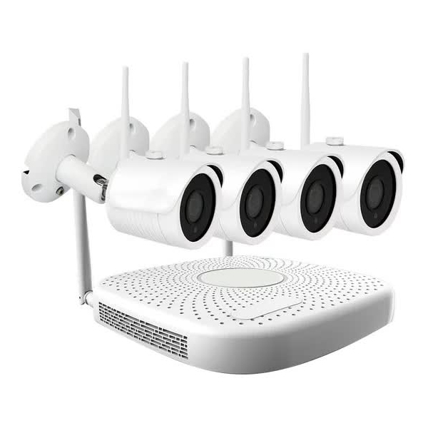 Комплект видеонаблюдения iVUE W5004-720-B4, Белый
Комплект видеонаблюдения iVUE W5004-720-B4, Белый