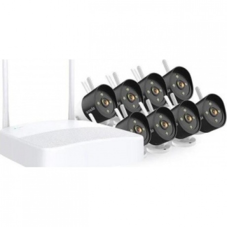 Tenda K8W-3TC Система видеонаблюдения, 8 цилиндрических уличных IP-камеры CT6 и видеорегистратор, 2304x1296, 30 кадр./сек, CMOS, 3Мп, PoE, ночная съемка, датчик движения, IP66, Белый
Tenda K8W-3TC Система видеонаблюдения, 8 цилиндрических уличных IP-камеры CT6 и видеорегистратор, 2304x1296, 30 кадр./сек, CMOS, 3Мп, PoE, ночная съемка, датчик движения, IP66, Белый