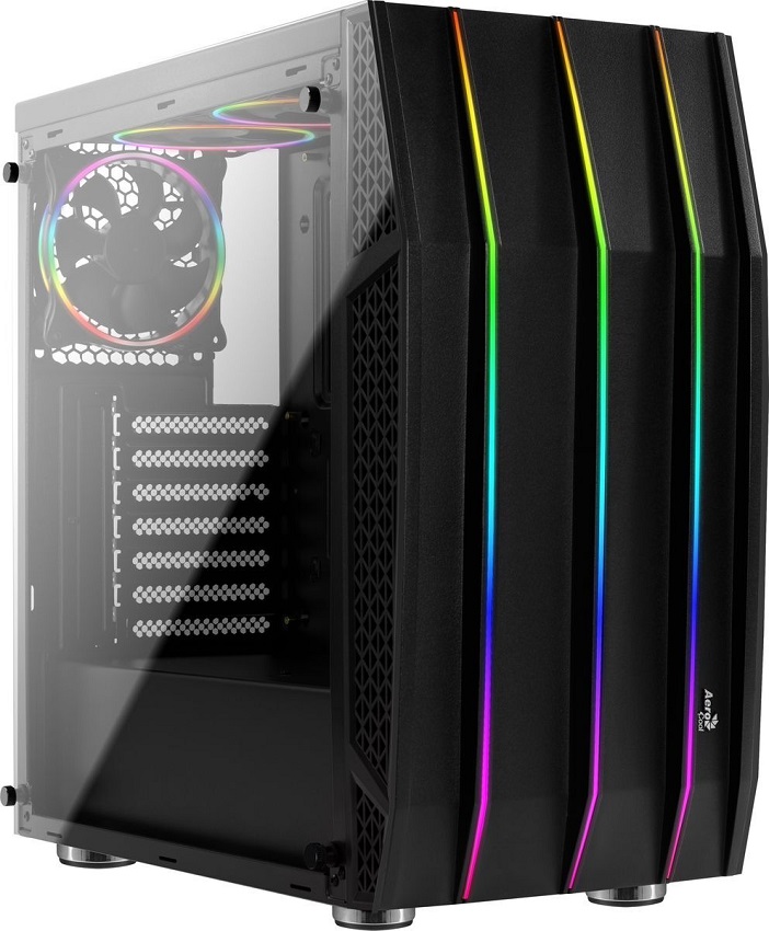 Корпус AeroCool Midi Tower Klaw-G-BK-v1
Корпус AeroCool Midi Tower Klaw-G-BK-v1
