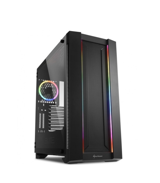 Корпус Sharkoon Elite Shark CA200M RGB led черный
Корпус Sharkoon Elite Shark CA200M RGB led черный