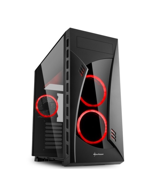 Корпус Sharkoon Night Shark red led черный
Корпус Sharkoon Night Shark red led черный