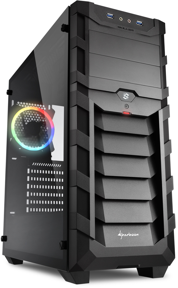 Корпус Sharkoon Shark Skiller SGC1 RGB led черный
Корпус Sharkoon Shark Skiller SGC1 RGB led черный