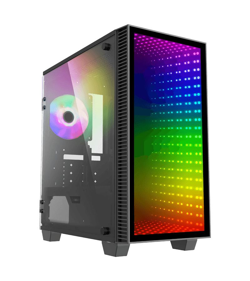 Корпус GameMax Mini Abyss H608 Black
Корпус GameMax Mini Abyss H608 Black