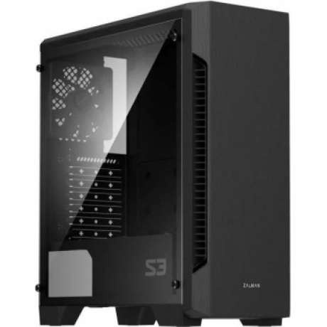 Корпус Zalman S3 Tempered Glass Window Black
Корпус Zalman S3 Tempered Glass Window Black
