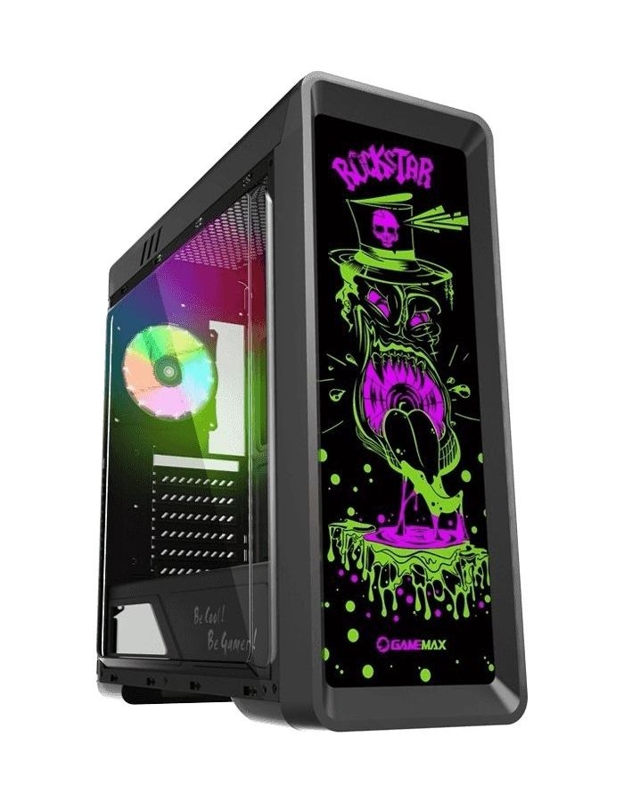Корпус GameMax G515 RockStar Black
Корпус GameMax G515 RockStar Black