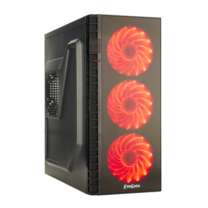 Корпус ExeGate Miditower EVO-7215 (EX278416RUS) Black/Red Light
Корпус ExeGate Miditower EVO-7215 (EX278416RUS) Black/Red Light