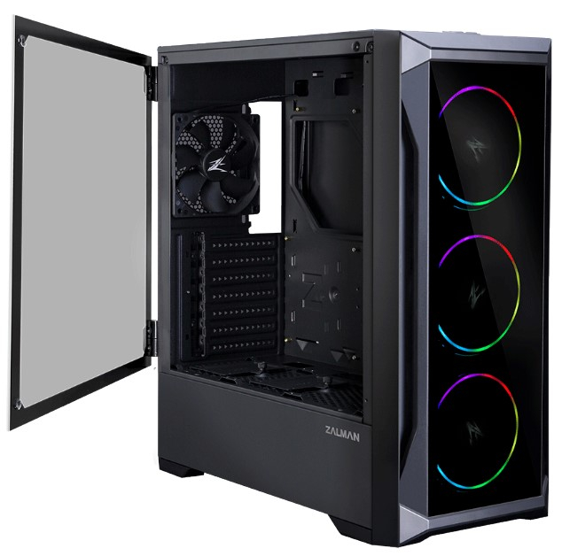 Корпус Zalman Miditower Z8 TG без БП
Корпус Zalman Miditower Z8 TG без БП
