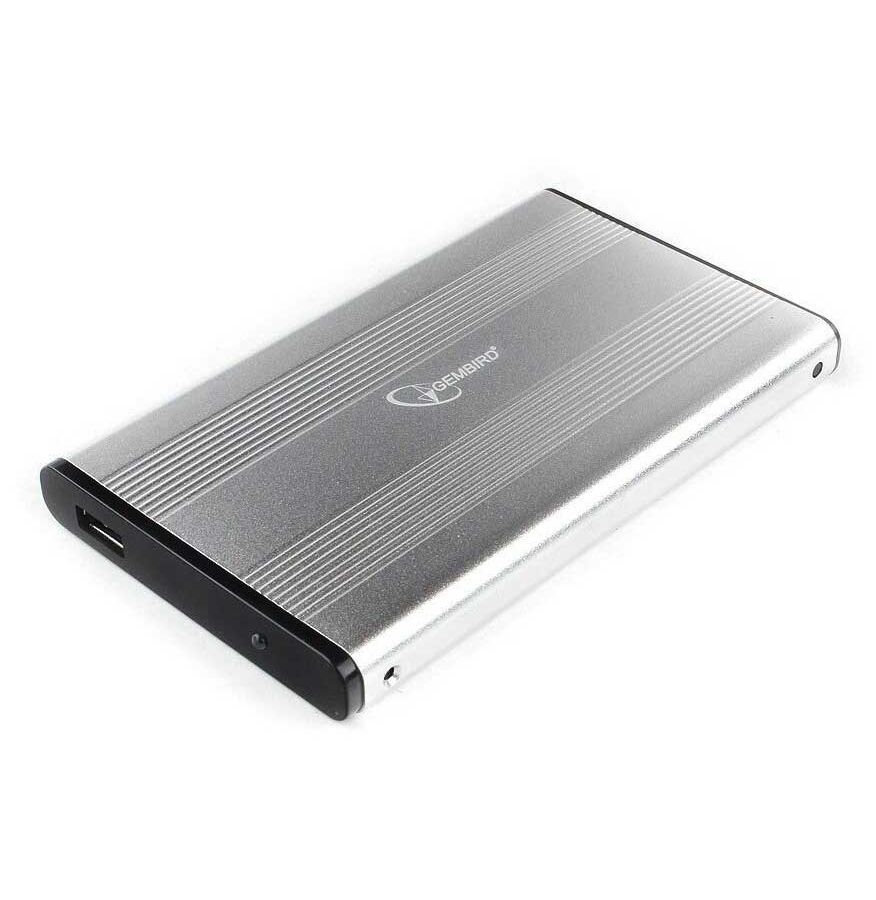 Внешний корпус Gembird EE2-U3S-5-S 2.5" silver (EE2-U3S-5-S)
Внешний корпус Gembird EE2-U3S-5-S 2.5" silver (EE2-U3S-5-S)