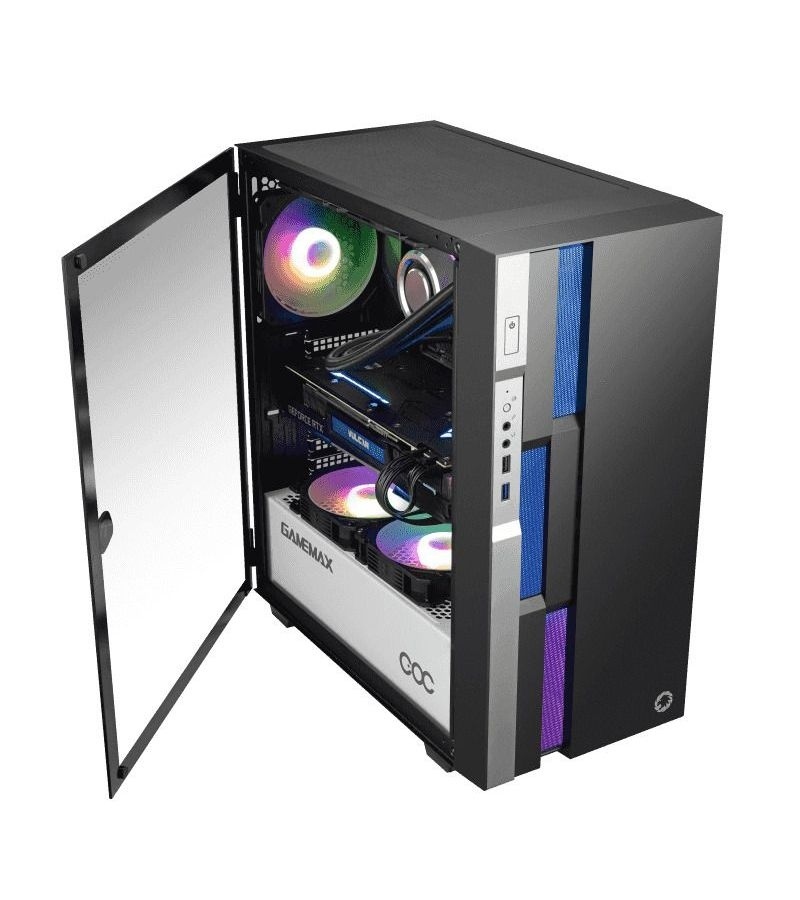 Корпус GameMax Brufen C3 BW Black-White
Корпус GameMax Brufen C3 BW Black-White