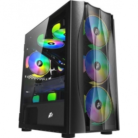 Корпус 1stPlayer Firebase X3-M Black (X3-M-BK-4F1)
Корпус 1stPlayer Firebase X3-M Black (X3-M-BK-4F1)