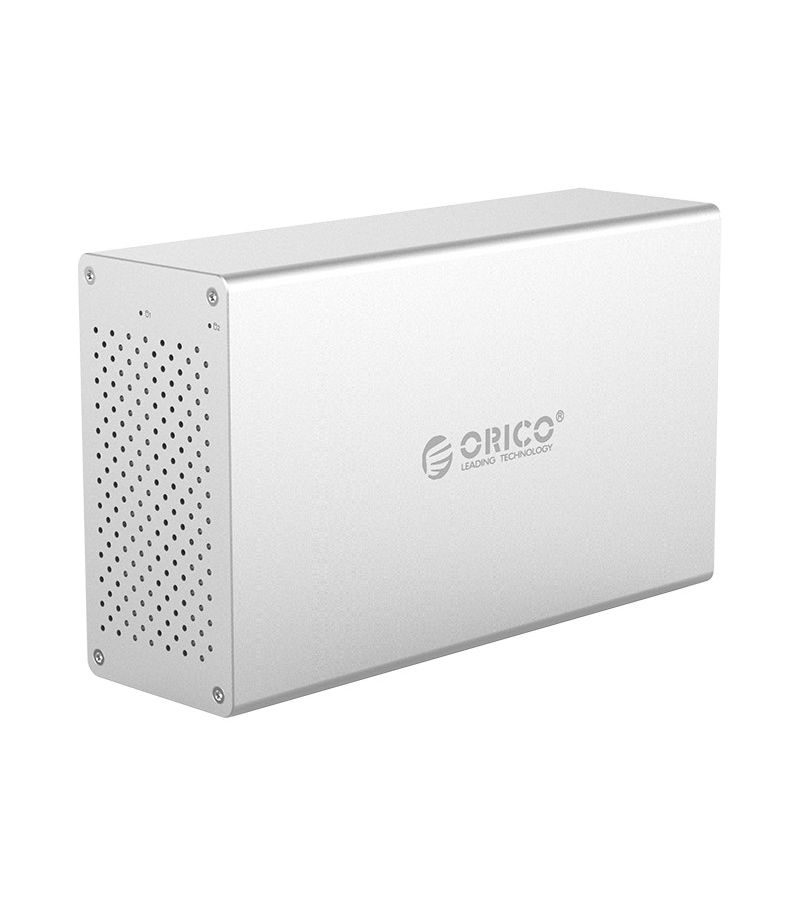 Внешний корпус для HDD 3.5" Orico WS200RC3 (серебристый)
Внешний корпус для HDD 3.5" Orico WS200RC3 (серебристый)