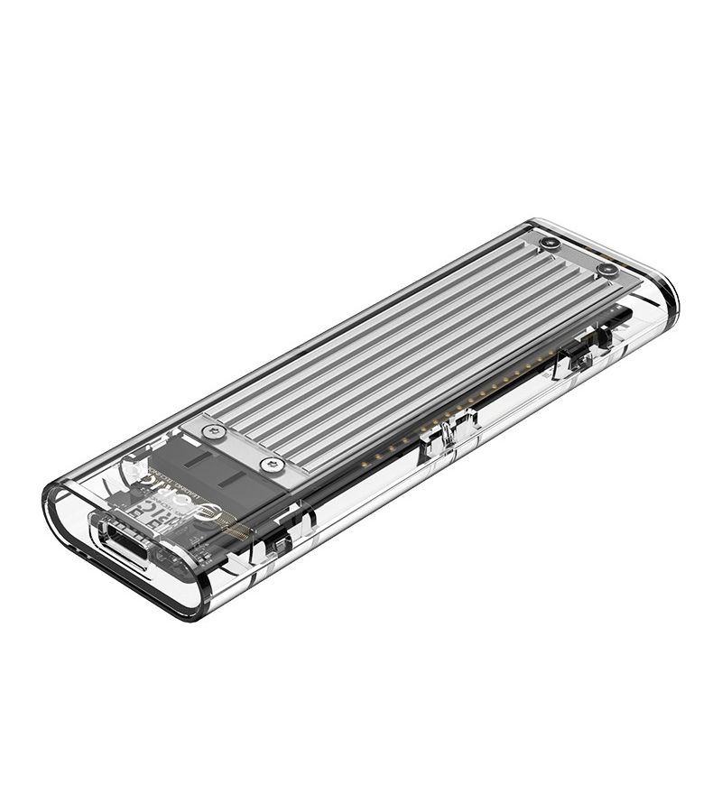 Внешний корпус для SSD M2 Orico TCM2-C3 (серебристый)
Внешний корпус для SSD M2 Orico TCM2-C3 (серебристый)