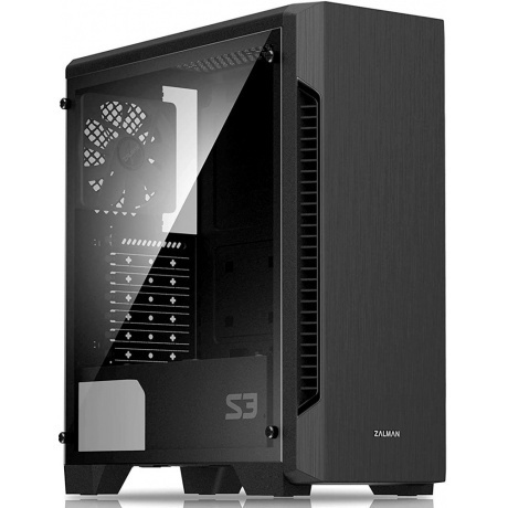 Корпус Zalman S3 TG, ATX, BLACK
Корпус Zalman S3 TG, ATX, BLACK