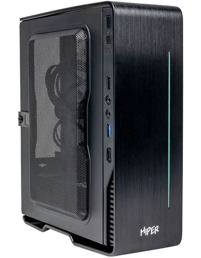 Корпус Hiper Vi7B черный 180W (VI7B HPU-200PF)
Корпус Hiper Vi7B черный 180W (VI7B HPU-200PF)