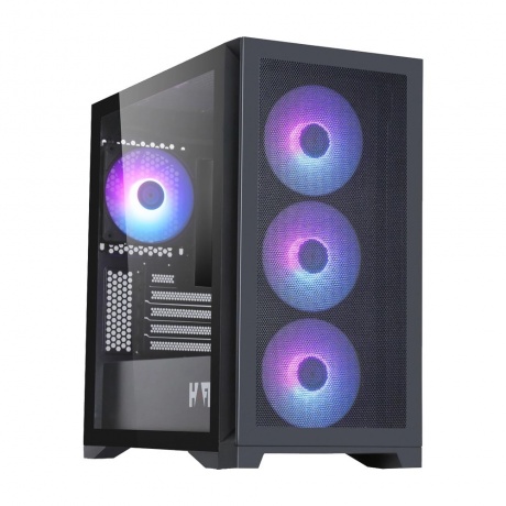 Корпус HAFF Glory Mini mATX без БП Black
Корпус HAFF Glory Mini mATX без БП Black
