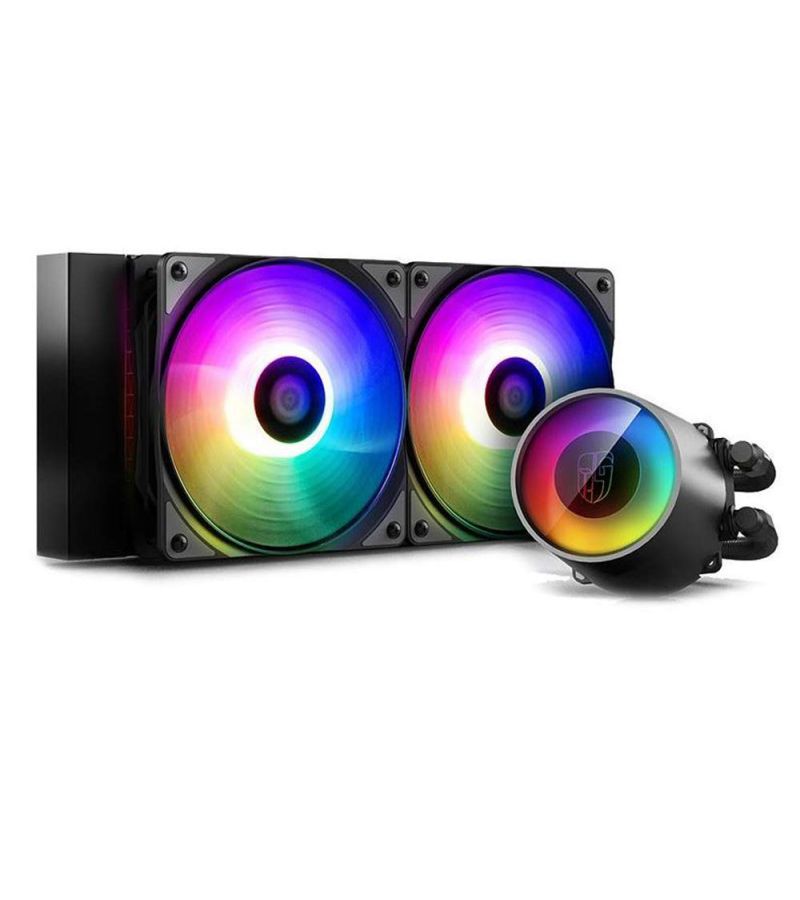 Система водяного охлаждения для процессора Deepcool Castle 240 RGB V2
Система водяного охлаждения для процессора Deepcool Castle 240 RGB V2