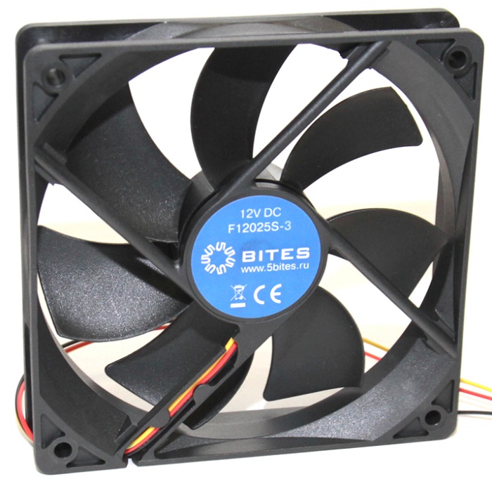 Вентилятор для корпуса 5bites F12025S-3
Вентилятор для корпуса 5bites F12025S-3