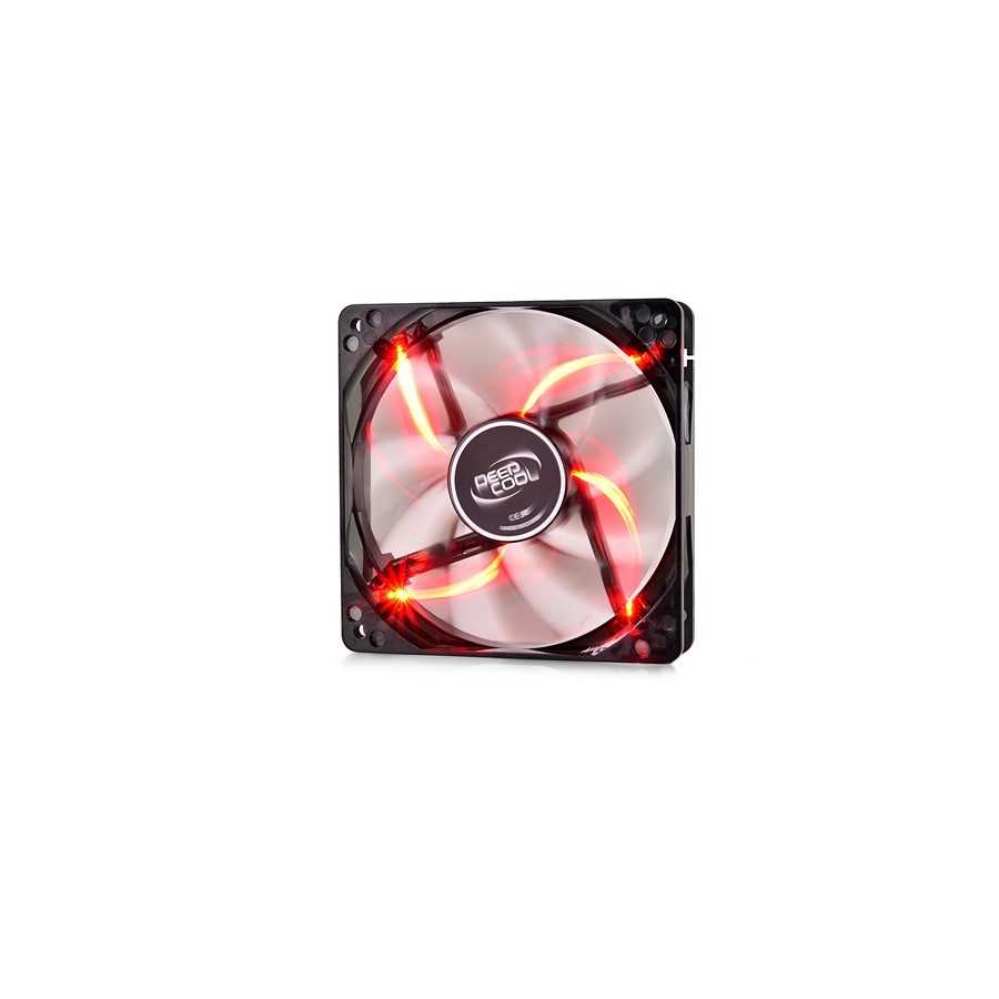 Вентилятор для корпуса Deepcool Wind Blade 120 Red
Вентилятор для корпуса Deepcool Wind Blade 120 Red