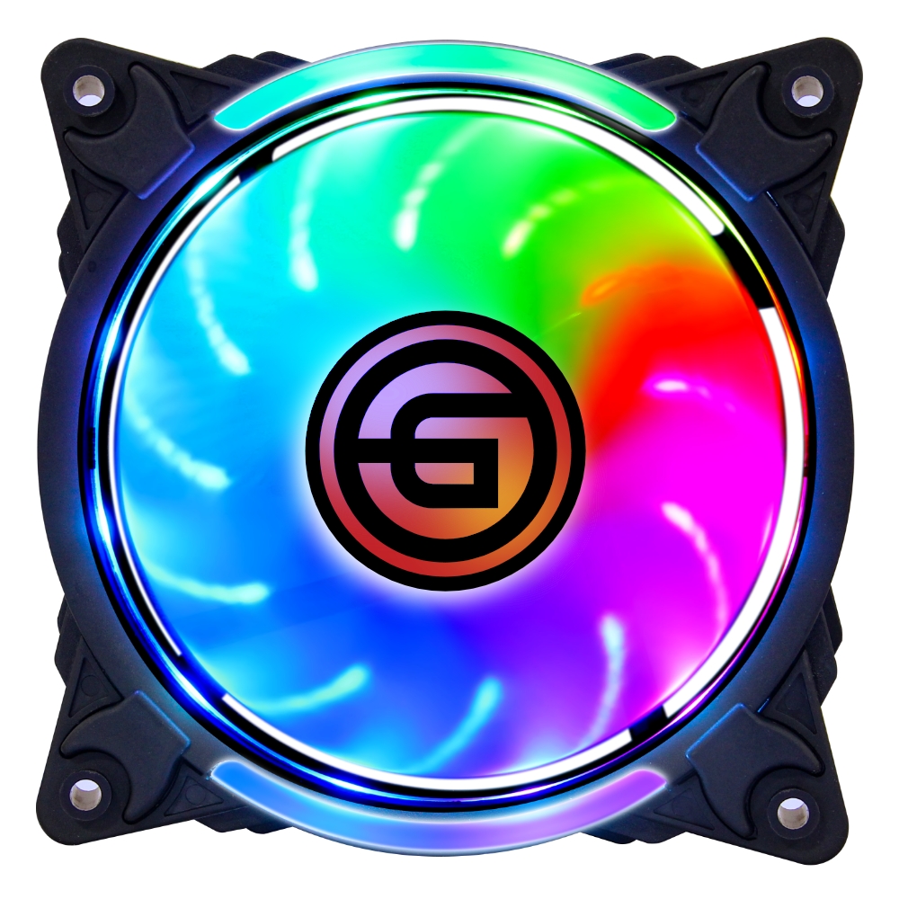 Вентилятор для корпуса Ginzzu RGB 12R4
Вентилятор для корпуса Ginzzu RGB 12R4