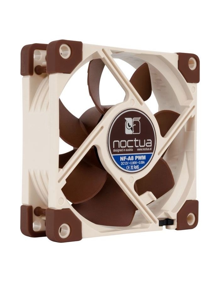 Вентилятор для корпуса Noctua NF-A8-PWM
Вентилятор для корпуса Noctua NF-A8-PWM