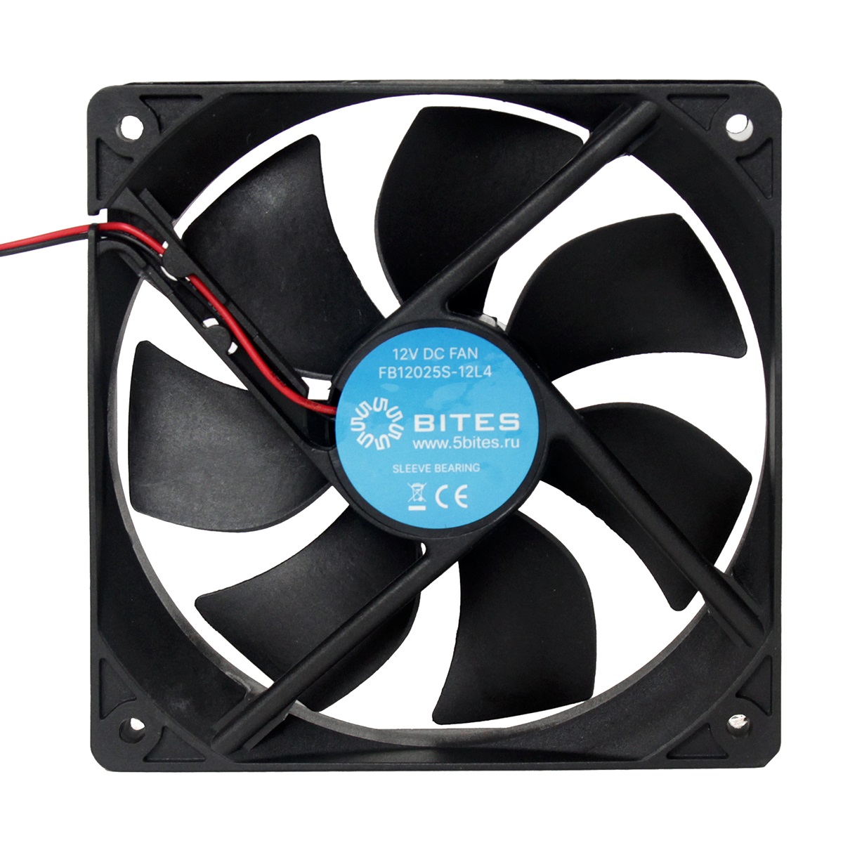 Вентилятор для корпуса 5bites 120mm (FB12025S-12L4)
Вентилятор для корпуса 5bites 120mm (FB12025S-12L4)