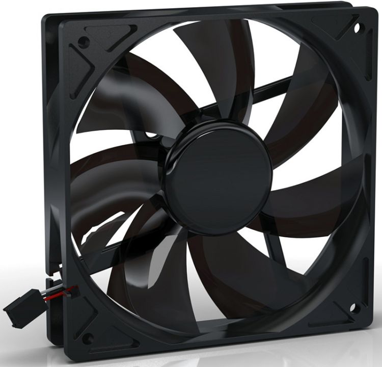 Вентилятор для корпуса Noiseblocker BlackSilentFan PL-2
Вентилятор для корпуса Noiseblocker BlackSilentFan PL-2