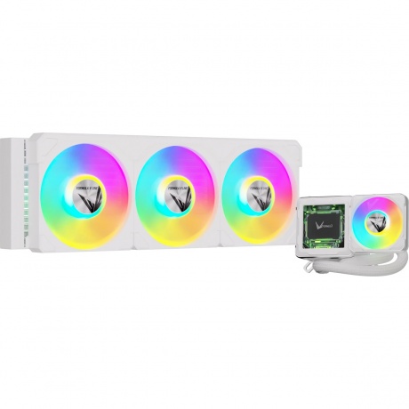 Система водяного охлаждения Formula V Line Cryo Wing Digi 360 WH ARGB
Система водяного охлаждения Formula V Line Cryo Wing Digi 360 WH ARGB