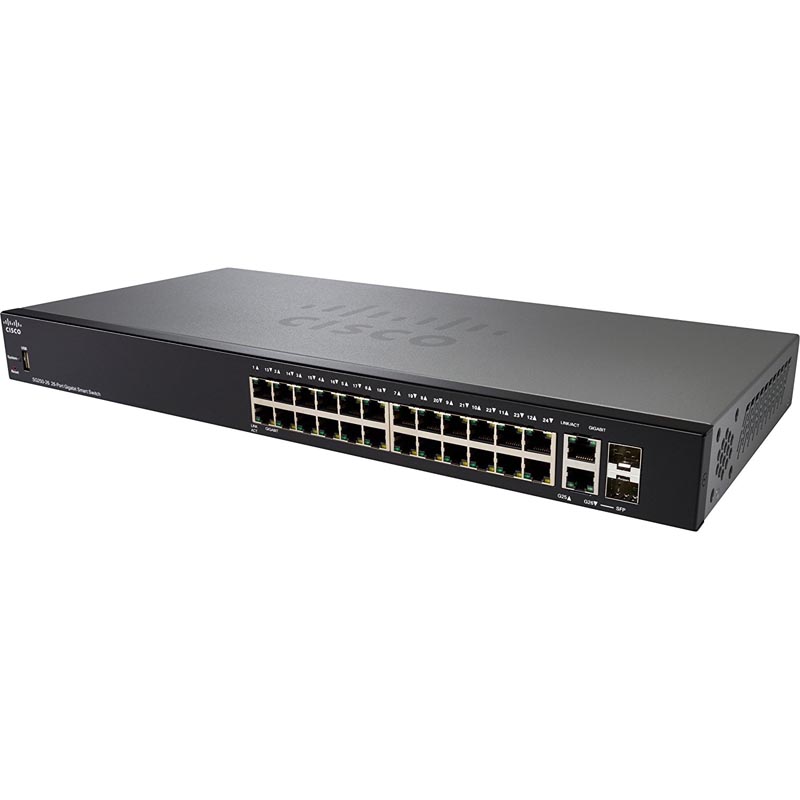 Коммутатор Cisco SG250-26-K9-EU
Коммутатор Cisco SG250-26-K9-EU