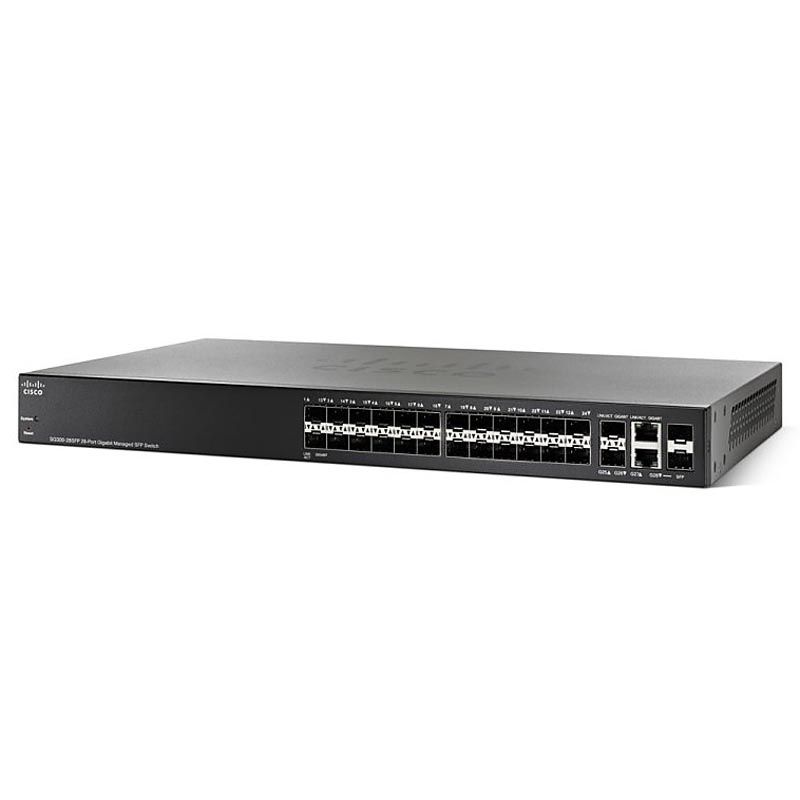 Коммутатор Cisco SG350-28SFP-K9-EU
Коммутатор Cisco SG350-28SFP-K9-EU