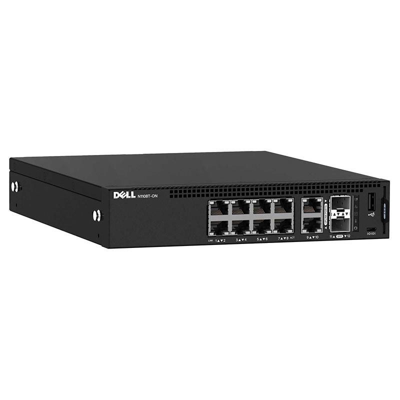 Коммутатор Dell EMC Switch N1108T-ON
Коммутатор Dell EMC Switch N1108T-ON