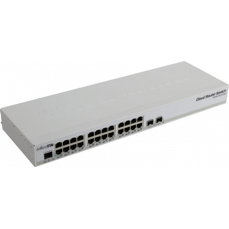 Коммутатор MikroTik Cloud Router Switch CRS326-24G-2S+RM
Коммутатор MikroTik Cloud Router Switch CRS326-24G-2S+RM