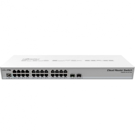 Коммутатор MikroTik Cloud Router Switch CRS326-24G-2S+RM
Коммутатор MikroTik Cloud Router Switch CRS326-24G-2S+RM