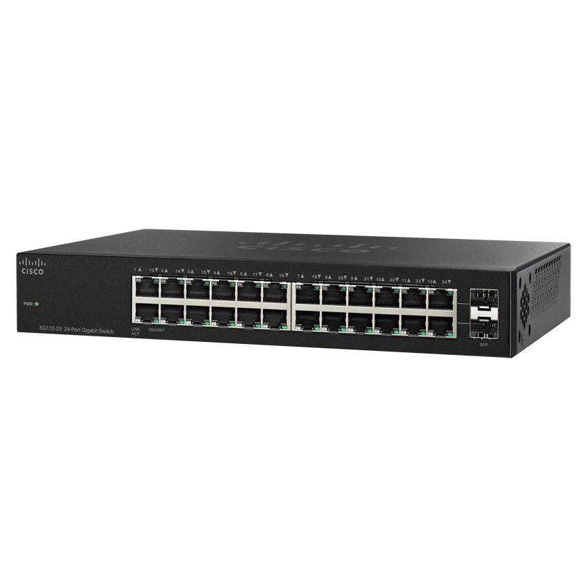 Коммутатор Cisco SG112-24-EU
Коммутатор Cisco SG112-24-EU