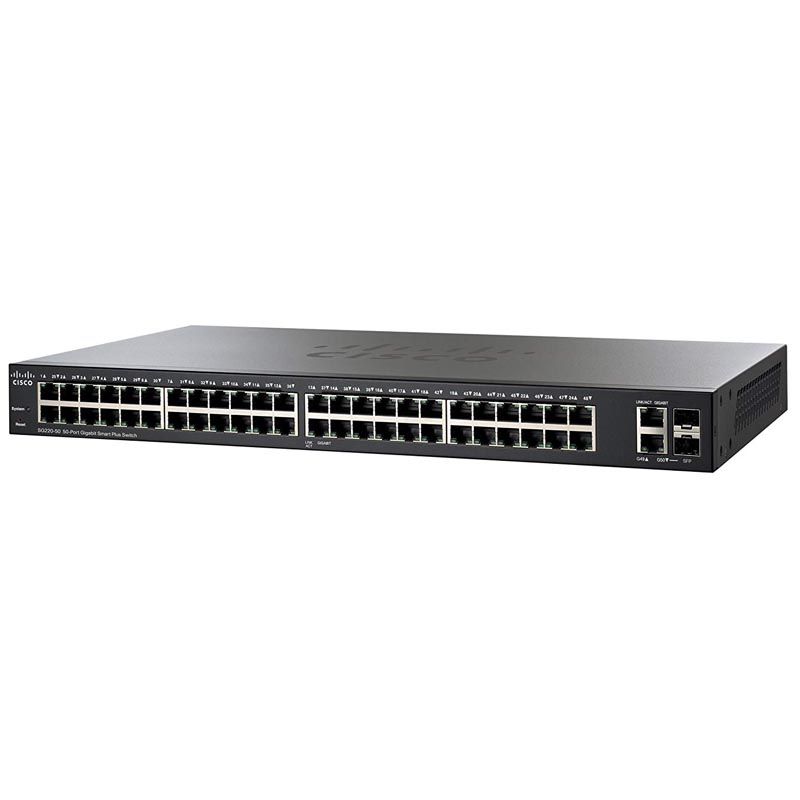 Коммутатор Cisco SG220-50-K9-EU
Коммутатор Cisco SG220-50-K9-EU