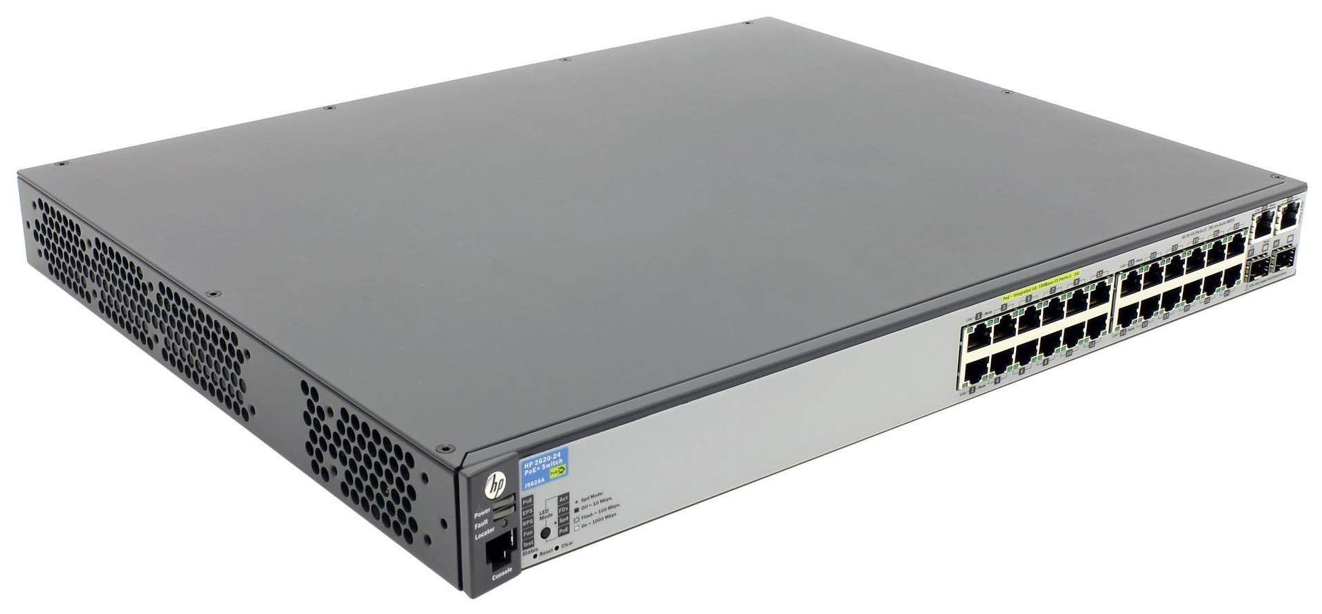 Коммутатор HPE 2620-24-PoE+ Switch (J9625A
Коммутатор HPE 2620-24-PoE+ Switch (J9625A