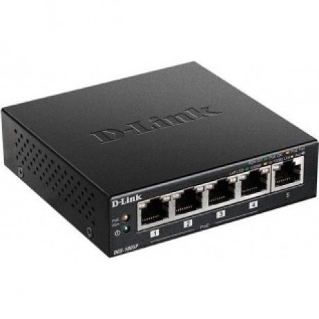 Коммутатор D-Link DGS-1005P
Коммутатор D-Link DGS-1005P