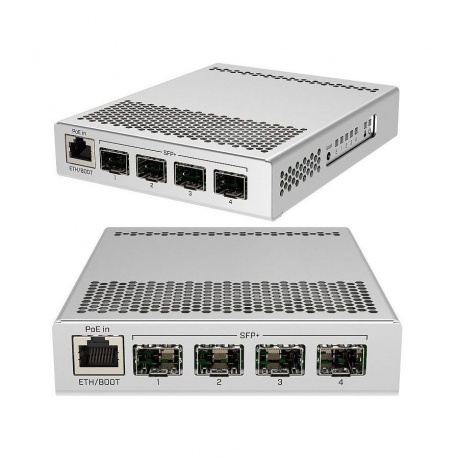 Коммутатор MikroTik CRS305-1G-4S+IN
Коммутатор MikroTik CRS305-1G-4S+IN