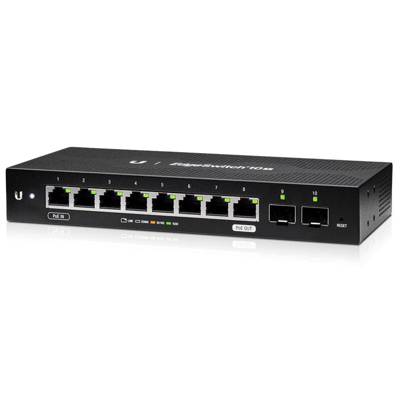 Коммутатор Ubiquiti EdgeSwitch ES-10X
Коммутатор Ubiquiti EdgeSwitch ES-10X