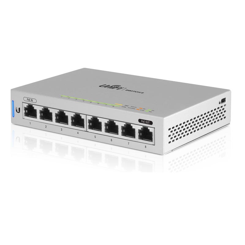 Коммутатор Ubiquiti UniFi Switch 1POE US-8
Коммутатор Ubiquiti UniFi Switch 1POE US-8