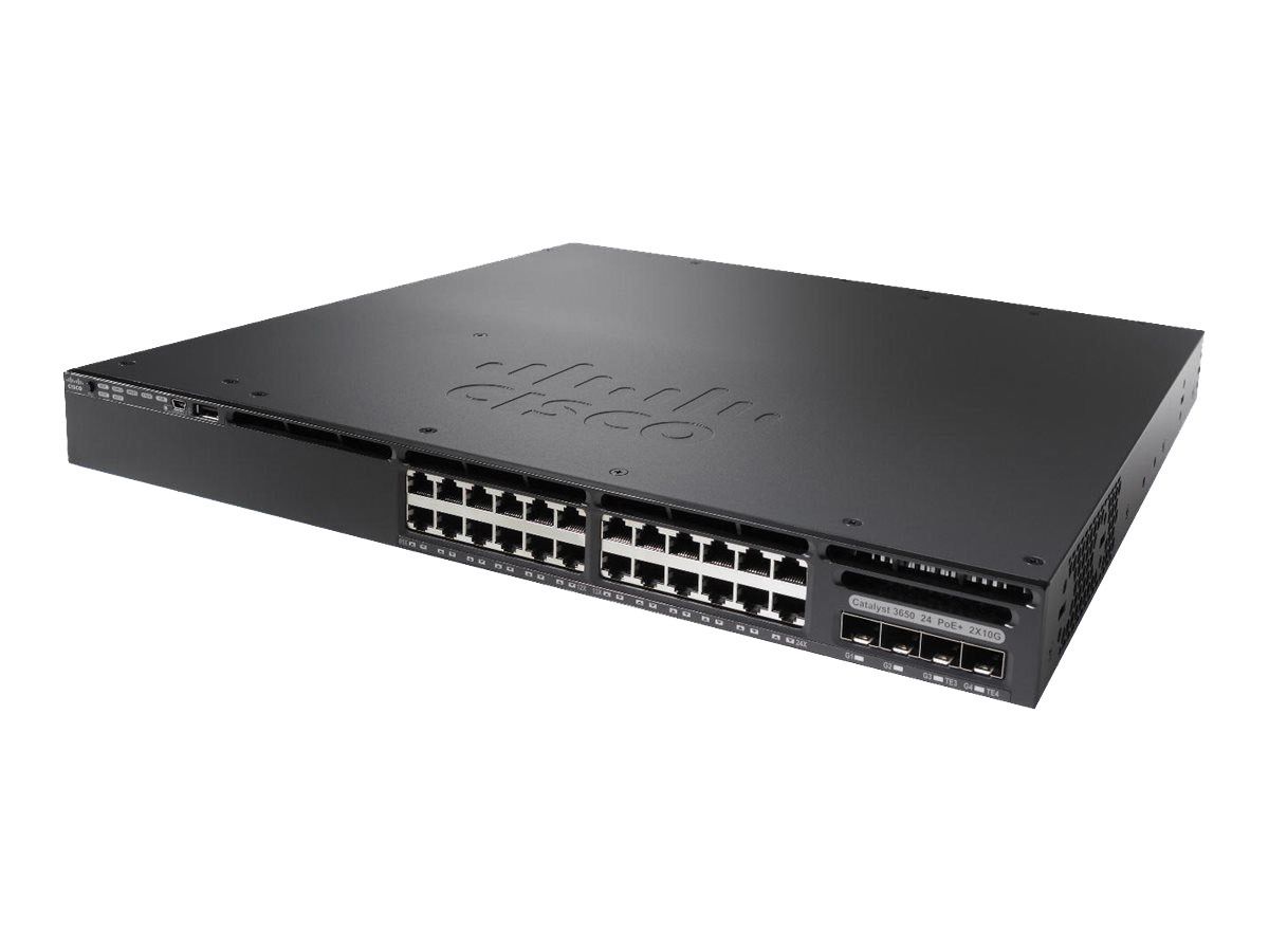 Коммутатор Cisco Catalyst WS-C3650-24TS-L
Коммутатор Cisco Catalyst WS-C3650-24TS-L