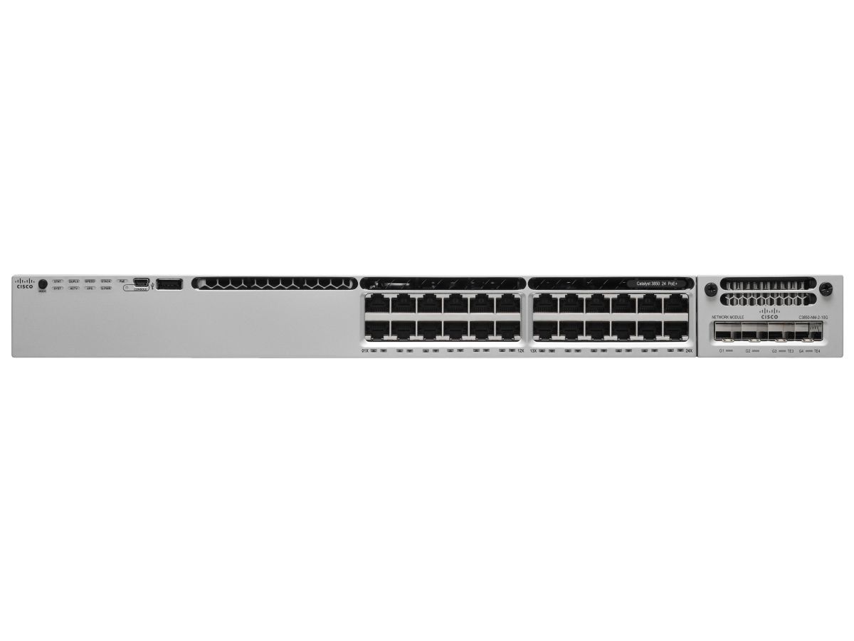 Коммутатор Cisco Catalyst WS-C3850-24P-S
Коммутатор Cisco Catalyst WS-C3850-24P-S