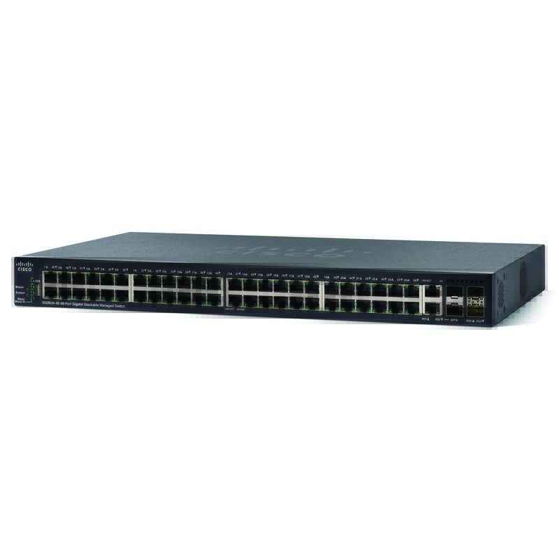 Коммутатор Cisco SG350X-48-K9-EU
Коммутатор Cisco SG350X-48-K9-EU