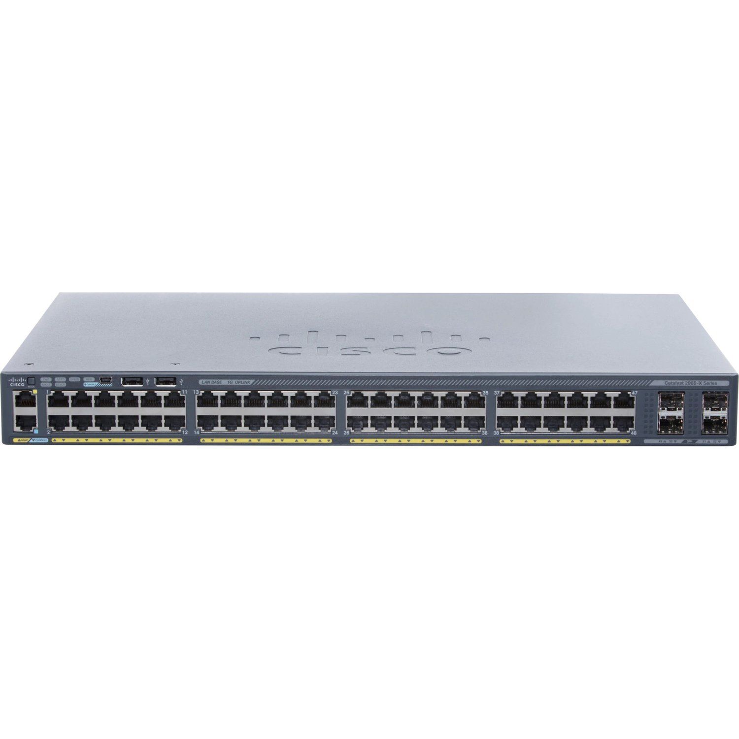 Коммутатор Cisco Catalyst WS-C2960RX-48TS-L
Коммутатор Cisco Catalyst WS-C2960RX-48TS-L