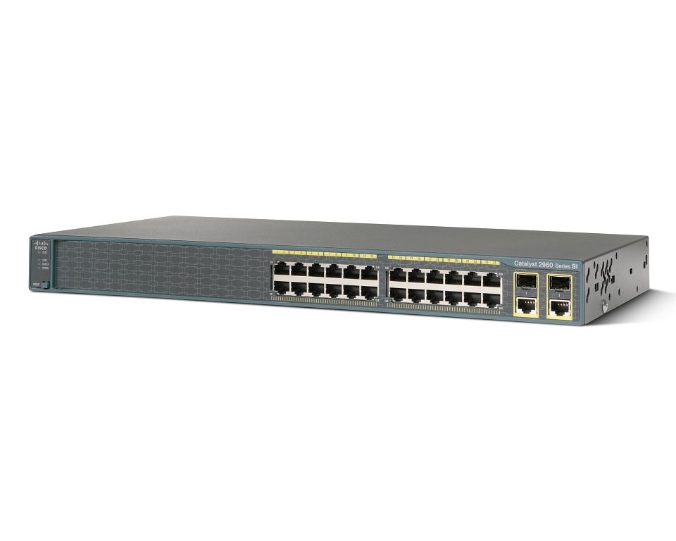 Коммутатор Cisco Catalyst WS-C2960+24LC-L
Коммутатор Cisco Catalyst WS-C2960+24LC-L