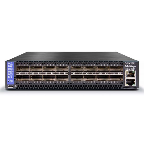 Коммутатор Mellanox Spectrum MSN2100-CB2F
Коммутатор Mellanox Spectrum MSN2100-CB2F